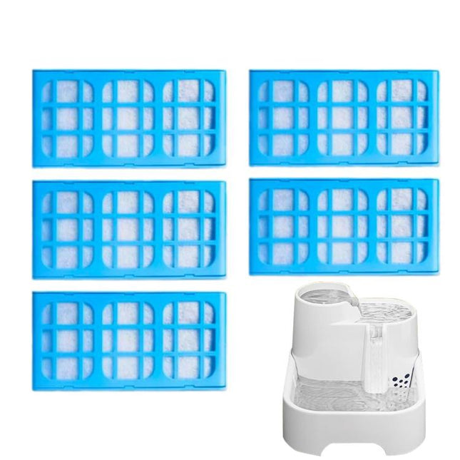 5pcs /Pack Filter For Cate Mate Pet Fountain Multi-Cycle Filtration Cartridge, For Cate Mate - DealBuddy