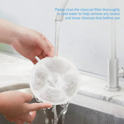 5pcs /Pack Replacement Filter For Pet Water Fountain Water Dispenser Pre-Filter, Round - DealBuddy