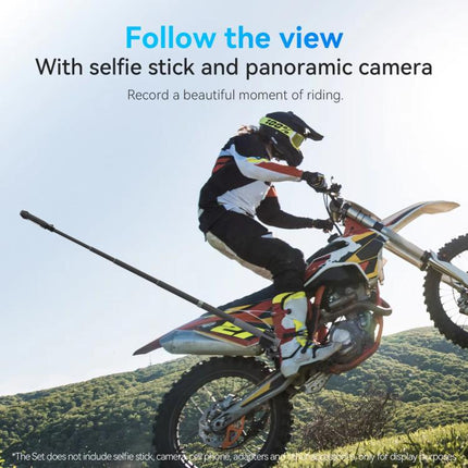 TELESIN Camera Double Clip Crab Clamp 360 Rotating Motorcycle Bicycle Handlebar Mount - DealBuddy