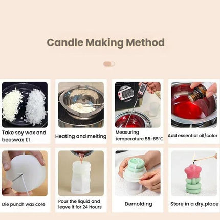 Spiral Wave Aromatherapy Candle Silicone Mold DIY Diffuser Stone Decorative Ornament Mold