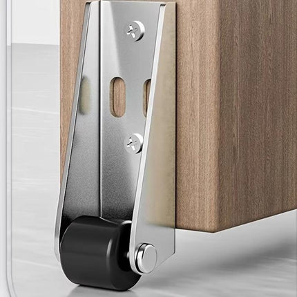 Side/Vertical Mount Pulley Wheels for Furniture Moving and Sliding Doors Anti-Sag Rollers