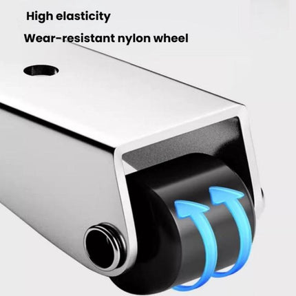 Side/Vertical Mount Pulley Wheels for Furniture Moving and Sliding Doors Anti-Sag Rollers