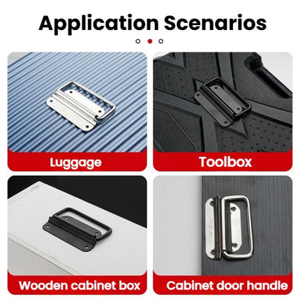 304 Stainless Steel Folding Pull Handle For Cabine Kitchen Drawer Door Toolbox