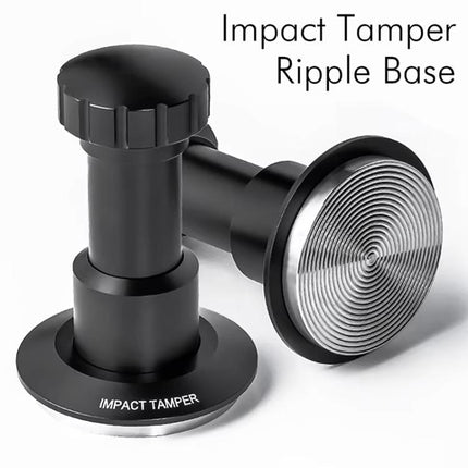 Adjustable Impact Coffee Tamper with Threaded Base Spring-Loaded Espresso Tamper Tool, 51mm, 53mm - DealBuddy