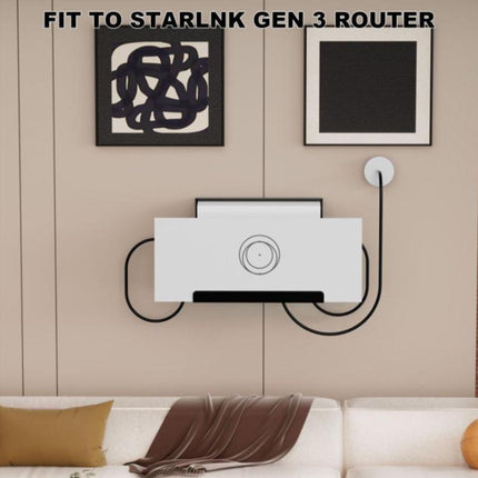 For Starlink Gen 3 2 In 1 Router Power Metal Bracket