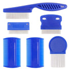 6pcs /Set Pet Flea Comb Stainless Steel Pin Dense Tooth Cat Dog Comb, 6pcs /Set Comb - DealBuddy