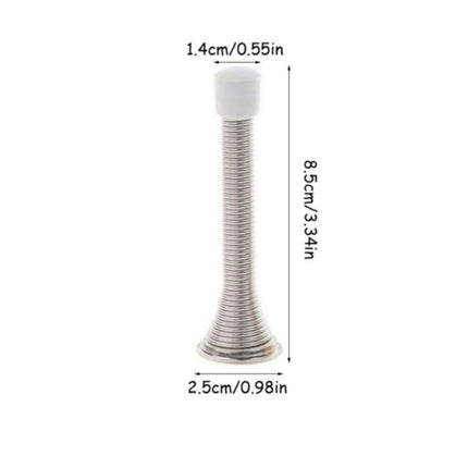 3pcs Spring Door Stopper Anti-Collision Lock Protective Door Crash Pad