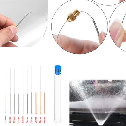 Wiper Nozzle Unclogging Needle Print Nozzle Cleaning Steel Needle