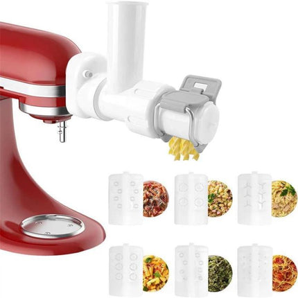 Pasta Maker Attachment For KitchenAid Stand Mixers Multi-Shape Noodle Tool Set With Macaroni Dies - DealBuddy