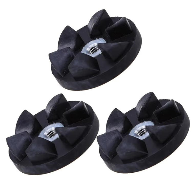 For Nutribullet 600W 900W Blender Juicer Replacement Parts, 3pcs Black Rubber Gear, 3pcs Motor Top Base Gear, 10pcs Shock Pad, 3pcs Cup Ring - DealBuddy