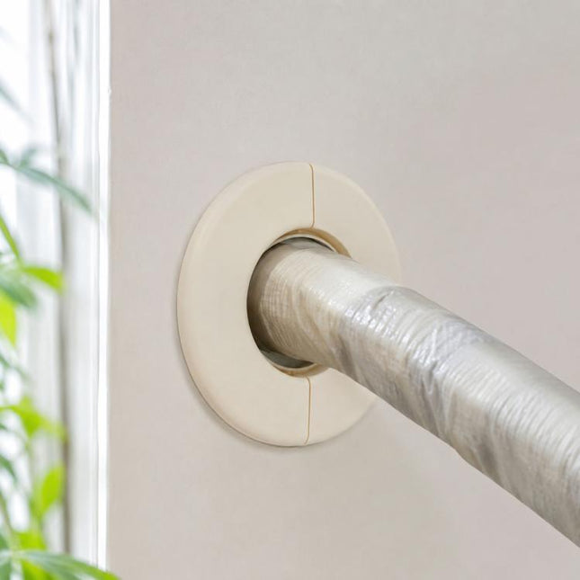 55mm Aesthetic Wall Hole Cover for Air Conditioner Pipes Decorative Cable Clutter Shield & Universal AC Pipe Wall Plate