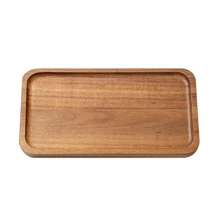 Cassia Wood Tea Tray Fruit Dessert Plate