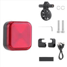 Bicycle Charging Taillights Smart Brake Sensing Taillights Night Riding Waterproof Warning Lights - DealBuddy