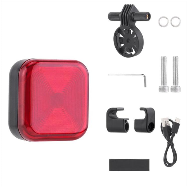 Bicycle Charging Taillights Smart Brake Sensing Taillights Night Riding Waterproof Warning Lights - DealBuddy
