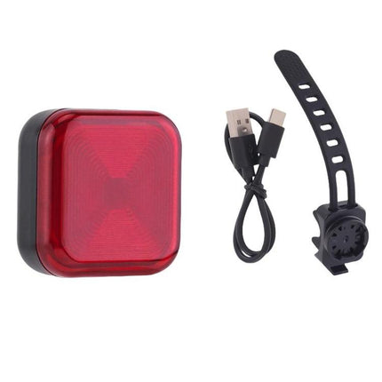 Bicycle Charging Taillights Smart Brake Sensing Taillights Night Riding Waterproof Warning Lights - DealBuddy