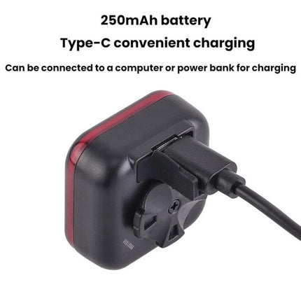 Bicycle Charging Taillights Smart Brake Sensing Taillights Night Riding Waterproof Warning Lights - DealBuddy