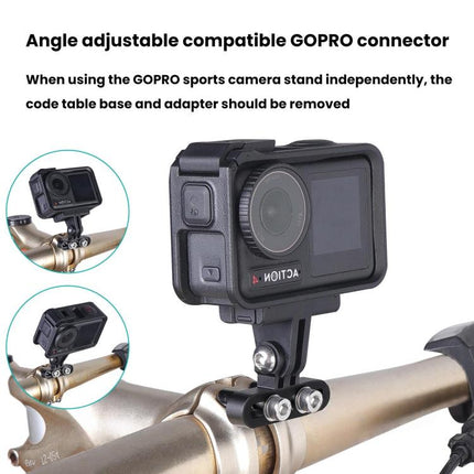 Bicycle Computer Stand Adjustable Angle Extension Rack Mountain Bike Sports Camera Stand - DealBuddy