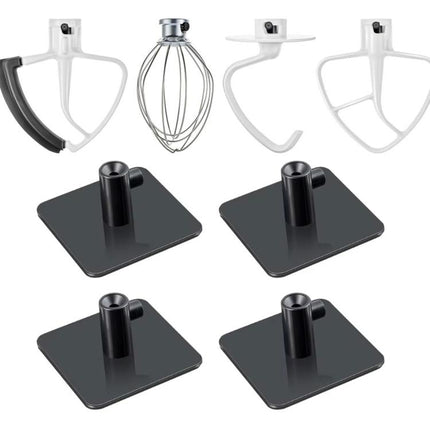 Universal Stand Mixer Attachments Holders Storage Hook Accessory Organizer, 4pcs, 4pcs White - DealBuddy