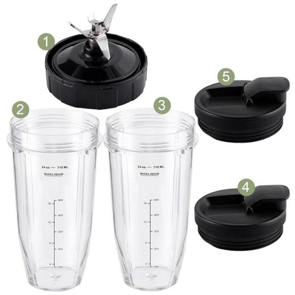 For Ninja BL480 Juicer 5 In 1 Accessories