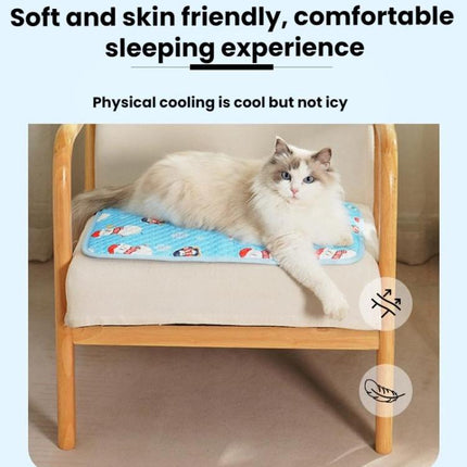 Car Cat Sleeping Pads Cool Mats For Pets, 40x30cm, 50x40cm, 65x50cm, 78x55cm, 105x70cm - DealBuddy