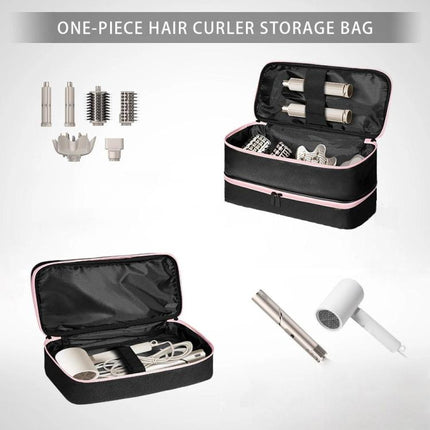 Double Layer Beauty Tool Storage Bag Can Store Hair Dryers Curling Irons Straighteners