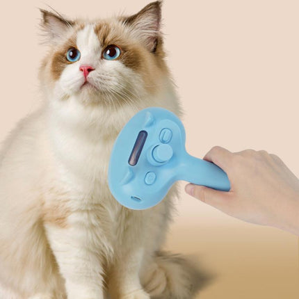 Pet Blue Light Antibacterial Spray Massage Knot Comb - DealBuddy