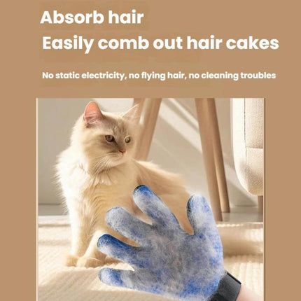 Pet Bath Cleaning Cat Gloves With Spray Bottle - DealBuddy
