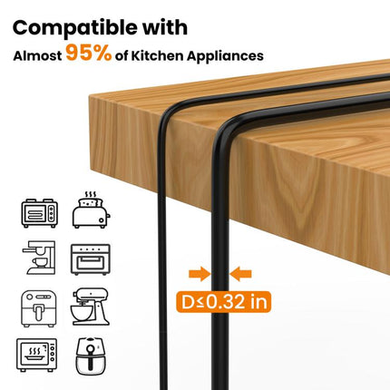 AhaStyle DD-06 6pcs Kitchen Self-Adhesive Cable Organizer Cable Holder