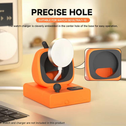 For Apple Watch Desktop Stand Silicone Base, Without Charger - DealBuddy