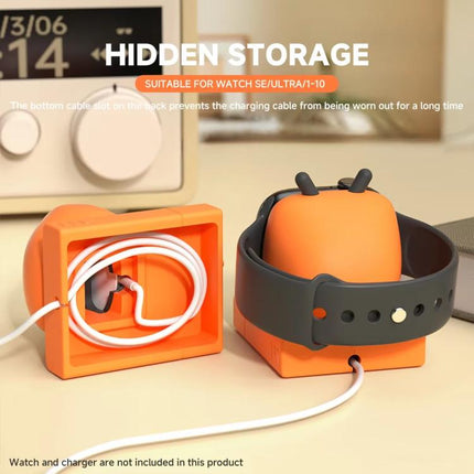 For Apple Watch Desktop Stand Silicone Base, Without Charger - DealBuddy