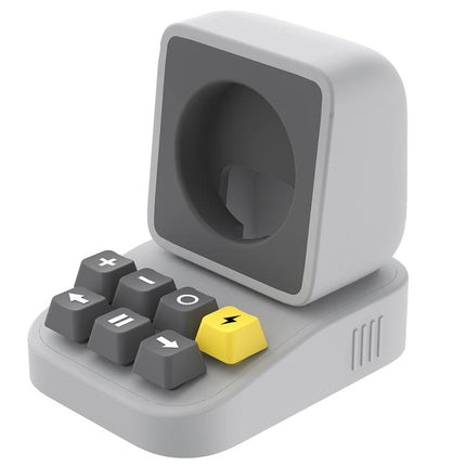 For Apple Watch Typewriter Style Stand Wireless Charging Silicone Base - DealBuddy
