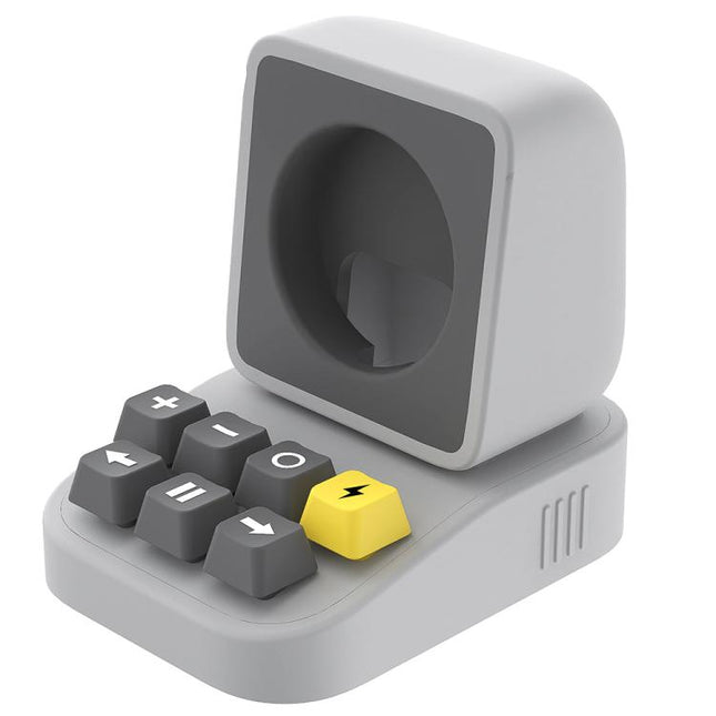 For Apple Watch Typewriter Style Stand Wireless Charging Silicone Base - DealBuddy