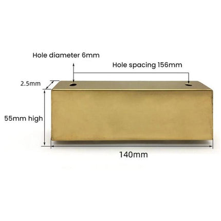 5.5cm Sofa Legs Stainless Steel Heightened Nightstand Support Legs