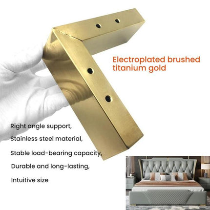 5.5cm Sofa Legs Stainless Steel Heightened Nightstand Support Legs