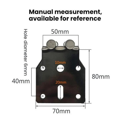 15cm Metal Support Brackets for Sofas, Coffee Tables