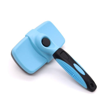Pet Deshedding Brush for Cats & Dogs 1-Click Release Hair Remover Tool Grooming Brush, Small, Large - DealBuddy