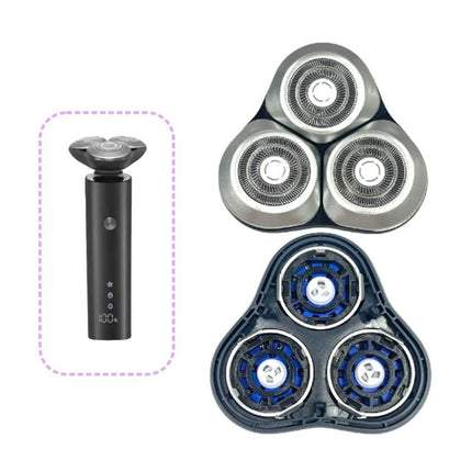 For Xiaomi Mijia S301 Razor Blade Accessories Three-Blade Holder Snap Head Accessories