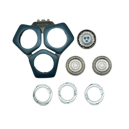 SH71 Electric Shaver Upper Head Assembly, For Philips Honeycomb Blades S5585 / S5587 / S7731