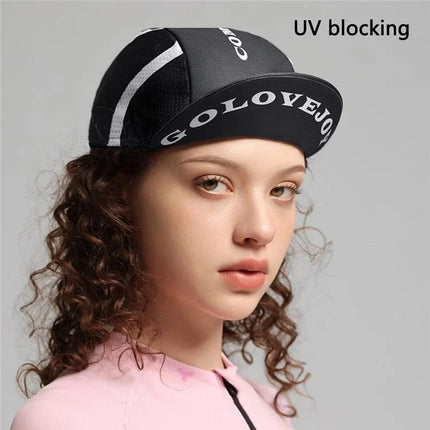 GOLOVEJOY XMZ287 Unisex Cycling Cap Helmet-Compatible Quick-Dry Sports Hat For Biking, Running, Hiking, XMZ287 Black, XMZ287 White, XMZ287 Pink