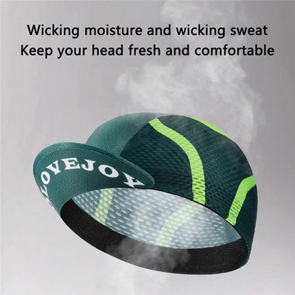 GOLOVEJOY XMZ287 Unisex Cycling Cap Helmet-Compatible Quick-Dry Sports Hat For Biking, Running, Hiking
