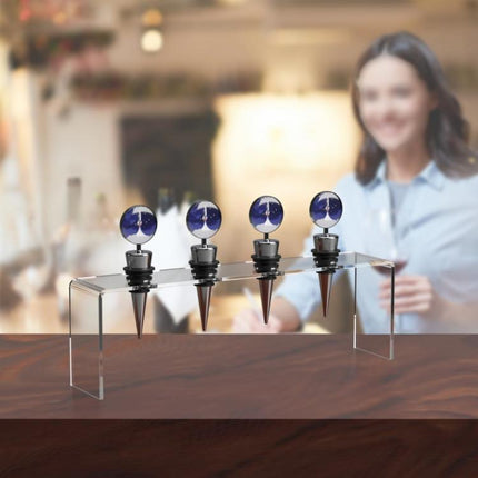 Acrylic Wine Bottle Cork Storage and Display Stand, YX184 1pc, YX184 2pcs /Set - DealBuddy