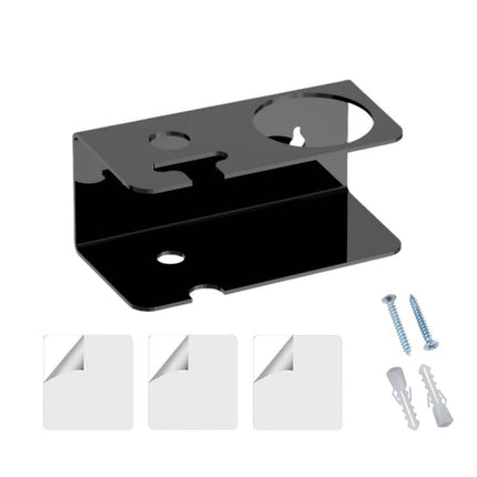 Bathroom Wall Acrylic Razor Storage Stand