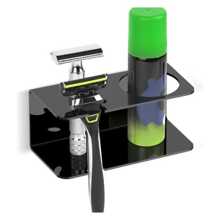 Bathroom Wall Acrylic Razor Storage Stand