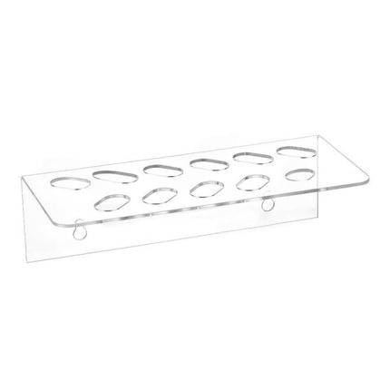 11-Hole Acrylic Wall-Mounted Scissor Barber Tool Storage Display Stand, 1pc, 2pcs - DealBuddy
