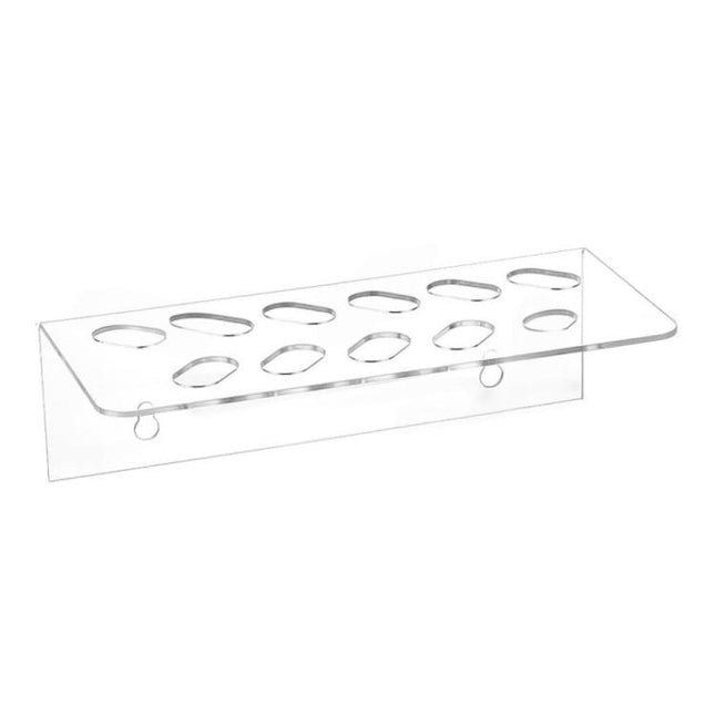11-Hole Acrylic Wall-Mounted Scissor Barber Tool Storage Display Stand, 1pc, 2pcs - DealBuddy