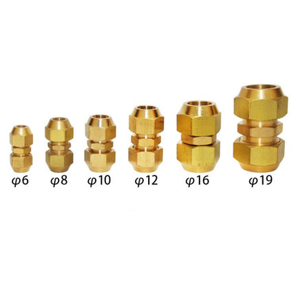 AC Copper Pipe Extension Joint Connector Welding-Free Quick Connector, 6mm, 10mm, 12mm, 16mm, 19mm - DealBuddy