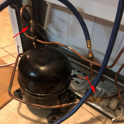 AC Copper Pipe Extension Joint Connector Welding-Free Quick Connector