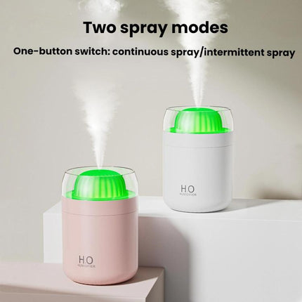WT32 Cactus Ambient Light Humidifier USB Car Mounted Intelligent Humidifier
