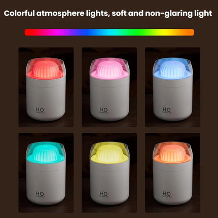 WT32 Cactus Ambient Light Humidifier USB Car Mounted Intelligent Humidifier