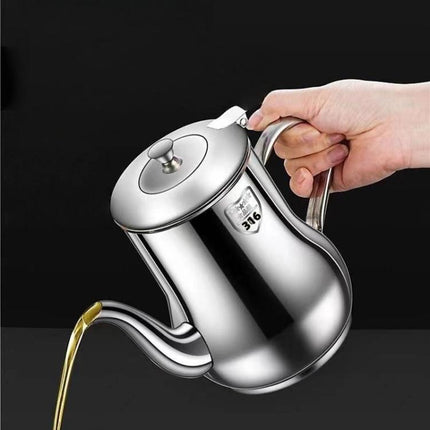 316 Stainless Steel Oil/Sauce Dispenser Leakproof Design, Detachable Filter, Easy-Pour Kitchen Bottle for Cooking Oil, Vinegar & Condiments, 300ml, 500ml, 800ml, 1100ml, 1500ml, 1700ml - DealBuddy